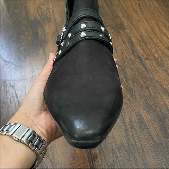 Free People Chesa vintage bootie studded and side zipper - Picture 7 of 12